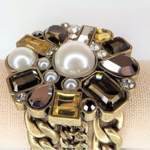 Lia Sophia Kiam Athena Medallion Bracelet